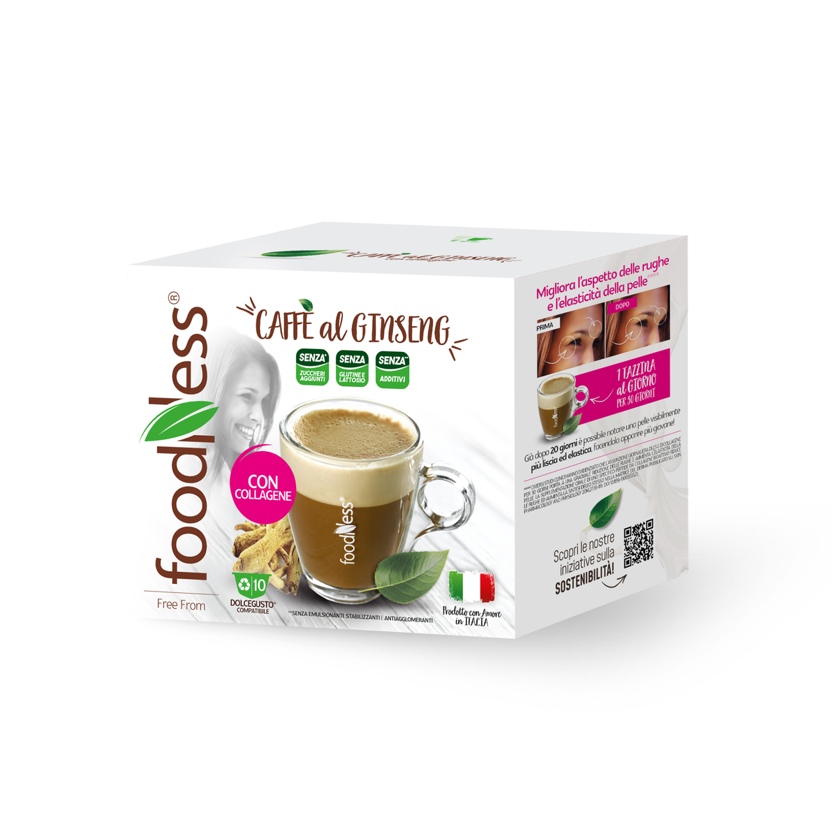 Caffè al Ginseng con Collagene